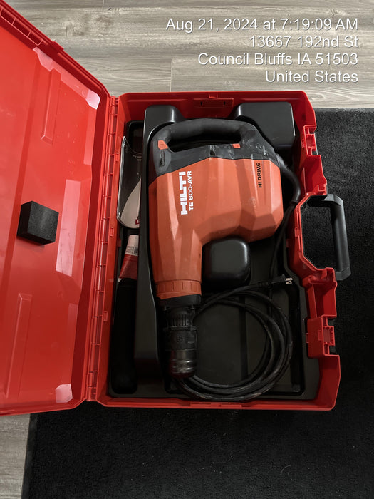 2023 HILTI TE 800-AVR