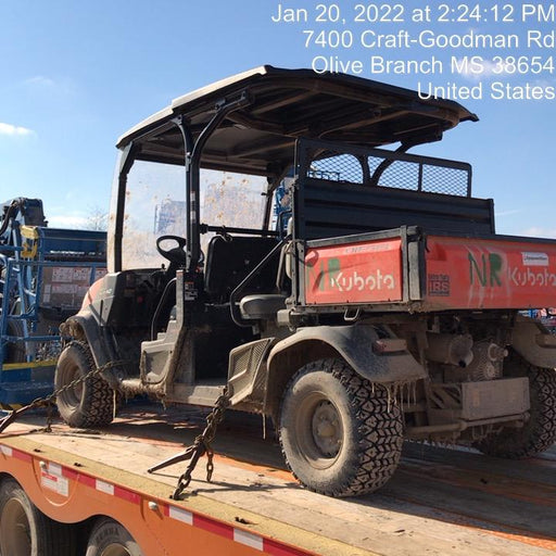 2021 Kubota RTV-X1140W-H Plastic Canopy, Windshield Acrylic Clear, LED Strobe Light, Wire Harness Kit, Back up Alarm