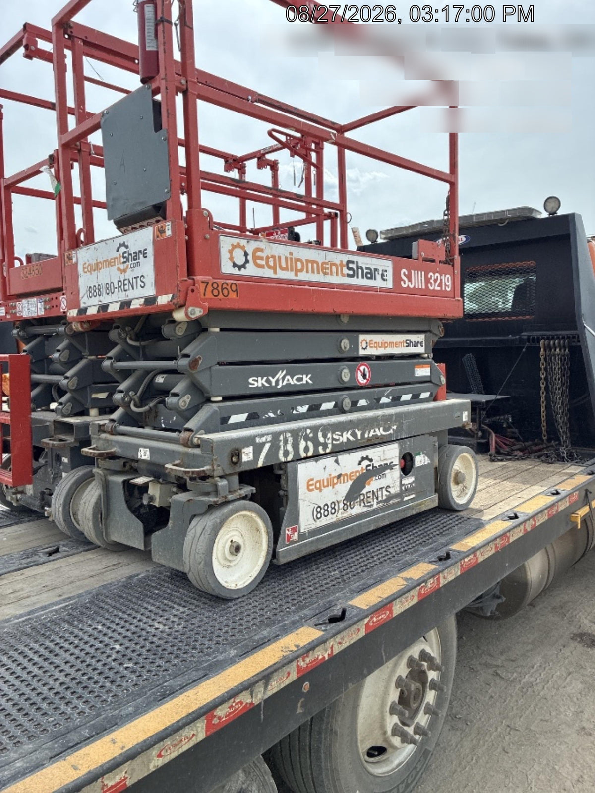 2018 Skyjack SJIII-3219 Skyjack SJIII3219 Scissor Lift w/Trojan Batteries