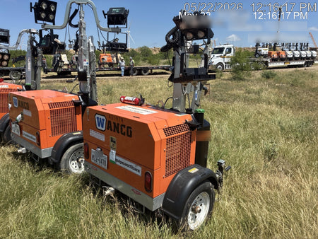 2024 Wanco WLTT-4MM4K Diesel, Deep Sea Controller, Shore Power Plug, Auto Start, (4) 350W LED Floodlights, 4kW Generator, 60 Gal Fuel Tank, 2" Ball, T3