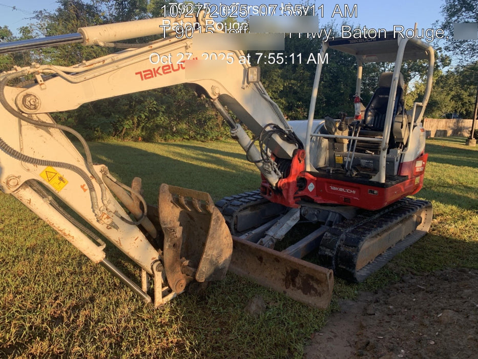2019 TAKEUCHI TB260