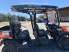 2022 Kubota RTV-X1140W-H Plastic Canopy, Windshield Acrylic Clear, LED Strobe Light, Wire Harness Kit, Back up Alarm