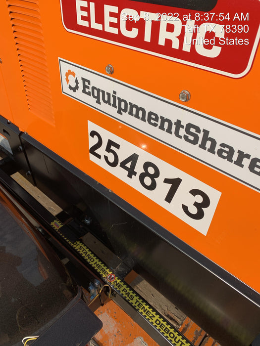 2022 Lincoln Electric Vantage 549X Crosslink Technology, Trailer Mounted, ES Decals, T3