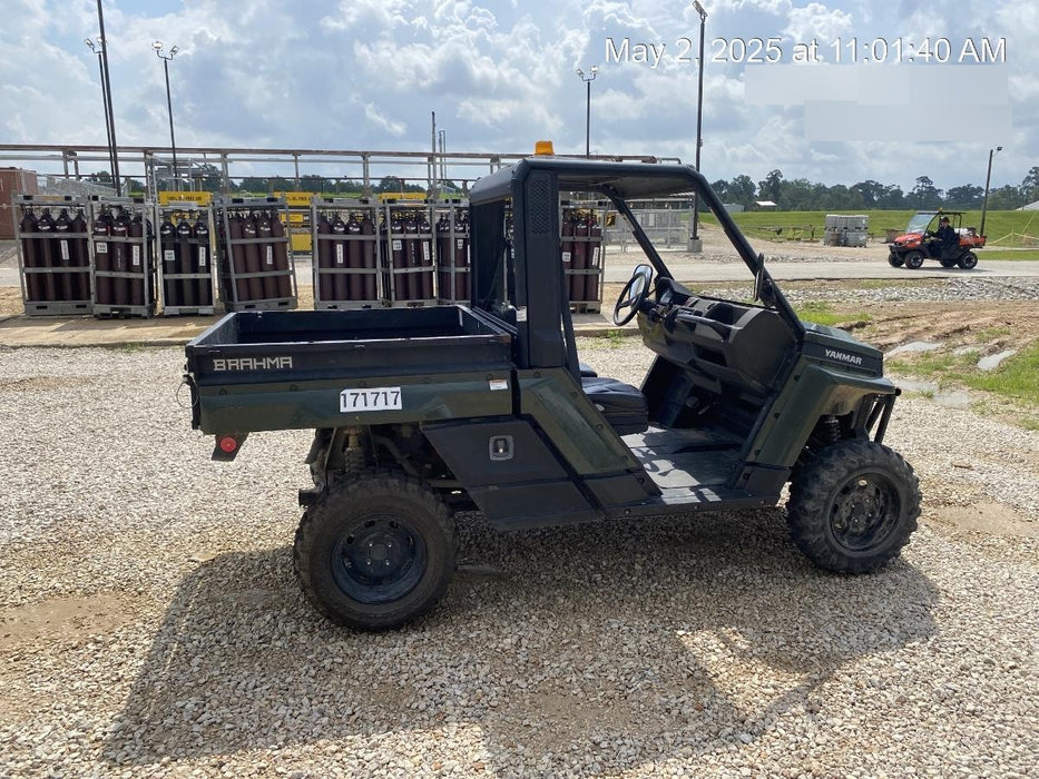2021 Yanmar YU1000 Canopy, Steel Wheel, Poly WindShield, Beacon, Backup Alarm