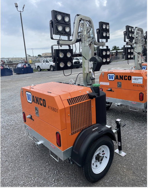 2024 Wanco WLTT-4MM4K Diesel, Deep Sea Controller, Shore Power Plug, Auto Start, (4) 350W LED Floodlights, 4kW Generator, 60 Gal Fuel Tank, 2" Ball, T3