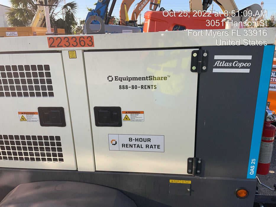 2022 ATLAS COPCO QAS25