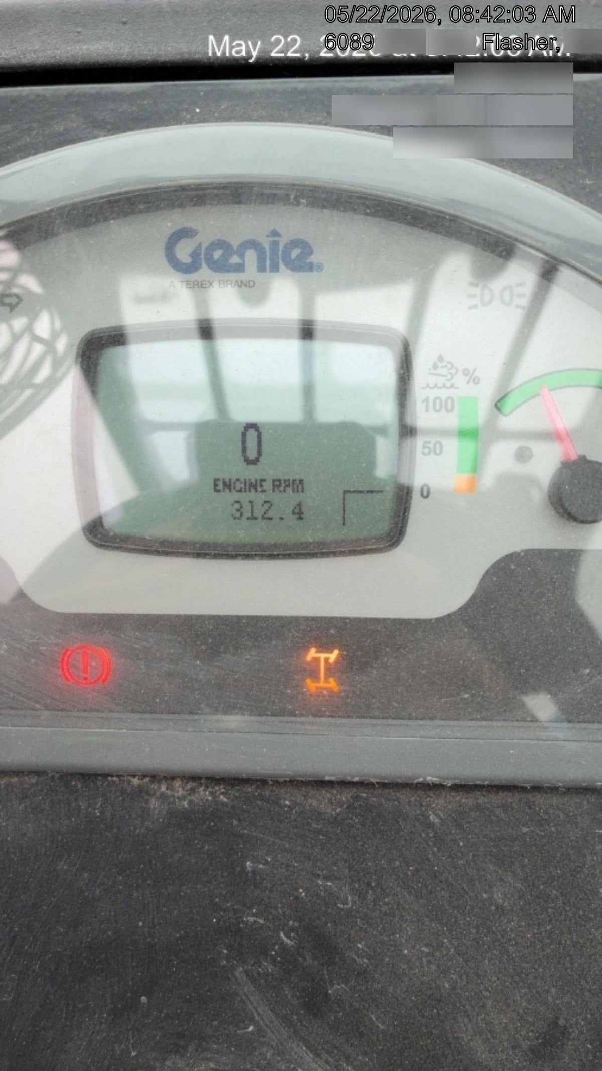 2024 Genie GTH-844 74Hp Dsl, Cab/Heat/Air, Sld Tires, LED WL, Bcn, L Hook, T3 + Access Control