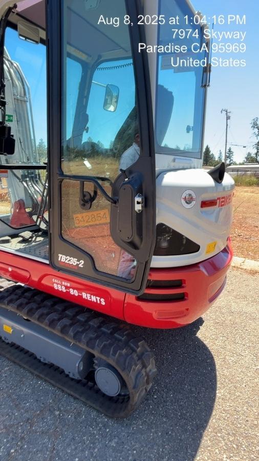 2025 TAKEUCHI TB235-2CR