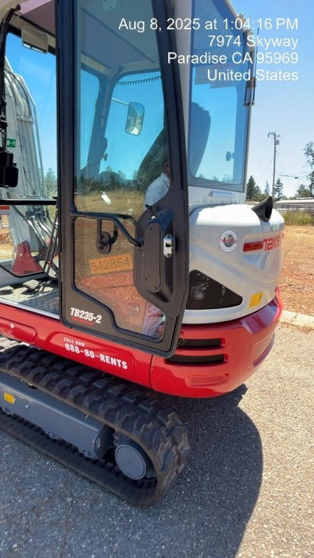 2025 TAKEUCHI TB235-2CR