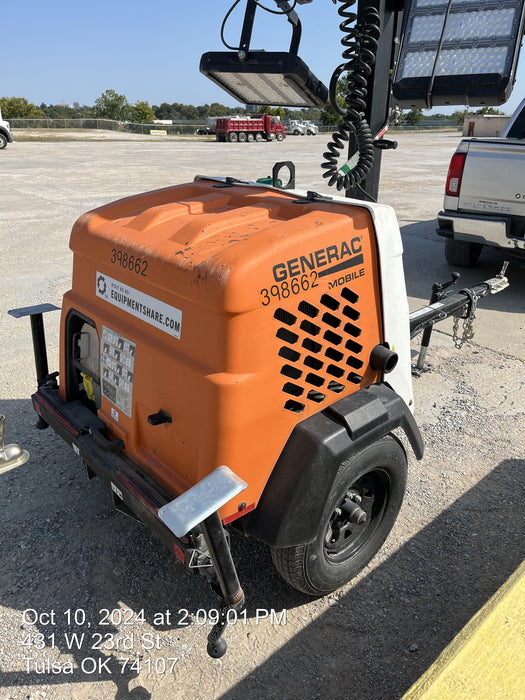 2024 Generac MLT2 Diesel, Flex Switch 120V Input, Powerzone Controller, 
(4) 320W LED Lights, 4kW Generator, 39.9 Gal Fuel Tank, 2" Ball, T3