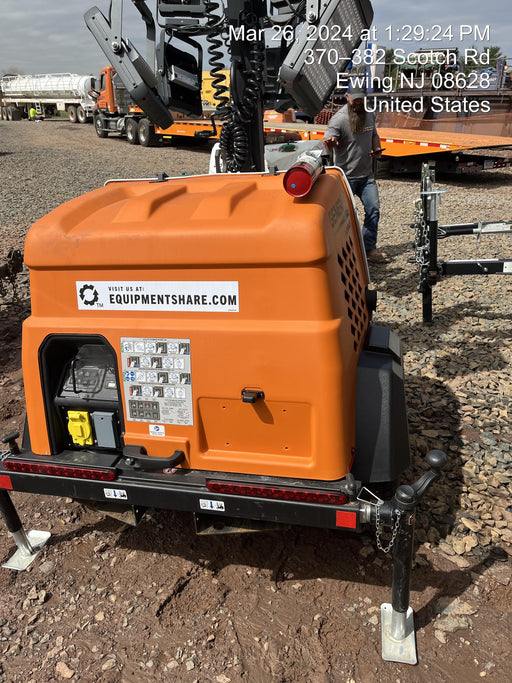 2023 Generac MLT2 Diesel, Flex Switch 120V Input, Powerzone Controller, 
(4) 320W LED Lights, 4kW Generator, 39.9 Gal Fuel Tank, 2" Ball, T3