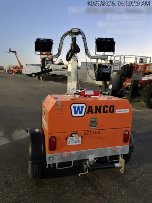 2024 Wanco WLTT-4MM4K Diesel, Deep Sea Controller, Shore Power Plug, Auto Start, (4) 350W LED Floodlights, 4kW Generator, 60 Gal Fuel Tank, 2" Ball, T3
