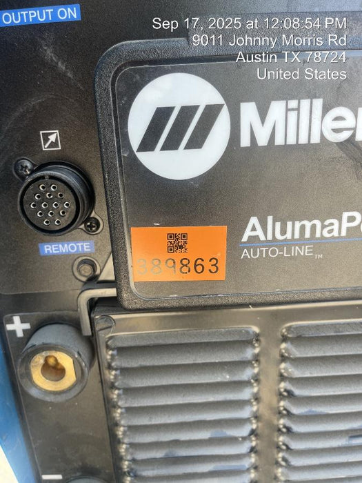 2023 MILLER ELECTRIC AlumaPower 350 MPA