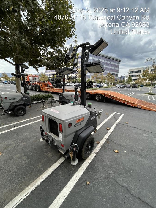 2024 Wacker Neuson LTT4 Diesel, Kohler KDW702, Deep Sea Controller, Auto Start, LED 320W, Bypass Outlet, T3