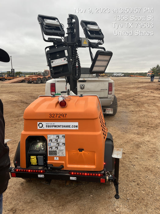 2023 Generac MLT2 Diesel, Flex Switch 120V Input, Powerzone Controller, (4) 320W LED Lights, 4kW Generator, 39.9 Gal Fuel Tank, 2" Ball, T3