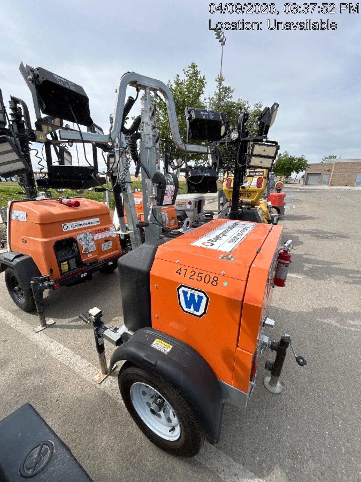 2024 Wanco WLTT-4MM4K Diesel, Deep Sea Controller, Shore Power Plug, Auto Start, (4) 350W LED Floodlights, 4kW Generator, 60 Gal Fuel Tank, 2" Ball, T3