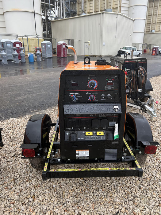 2022 Lincoln Electric LE400 Kubota V1505, Trlr, Cable Rack, Light Kit, ES Decals, T3