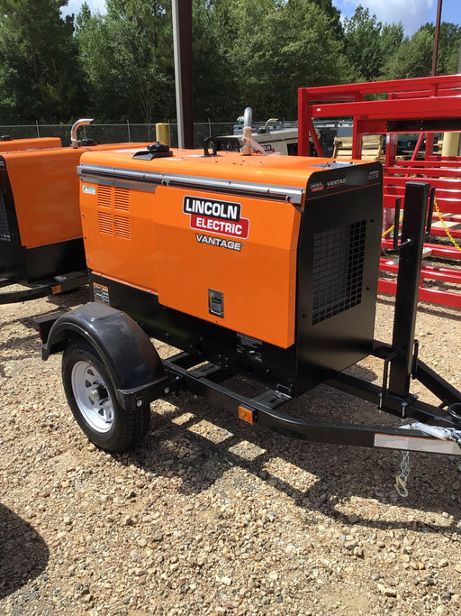 2021 Lincoln Electric Vantage 322 Vantage 322 Ready Pak 3 w/ Decals, ORANGE (includes trailer, cable rack, fender light kit) NO Telematics