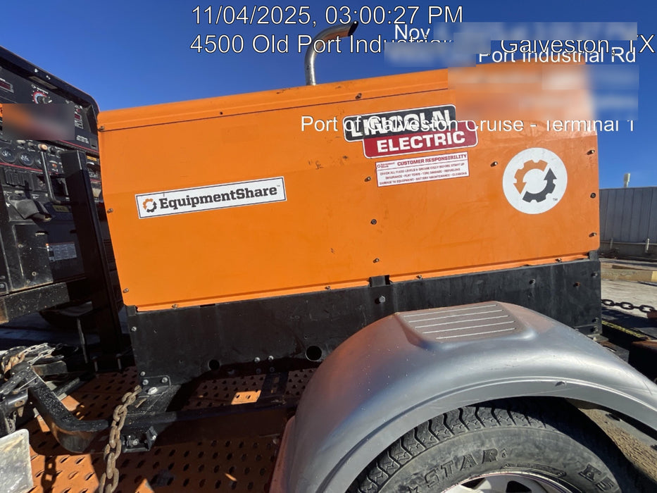 2023 Lincoln Electric LE400 Kubota V1505, Trlr, Cable Rack, Light Kit, ES Decals, T3