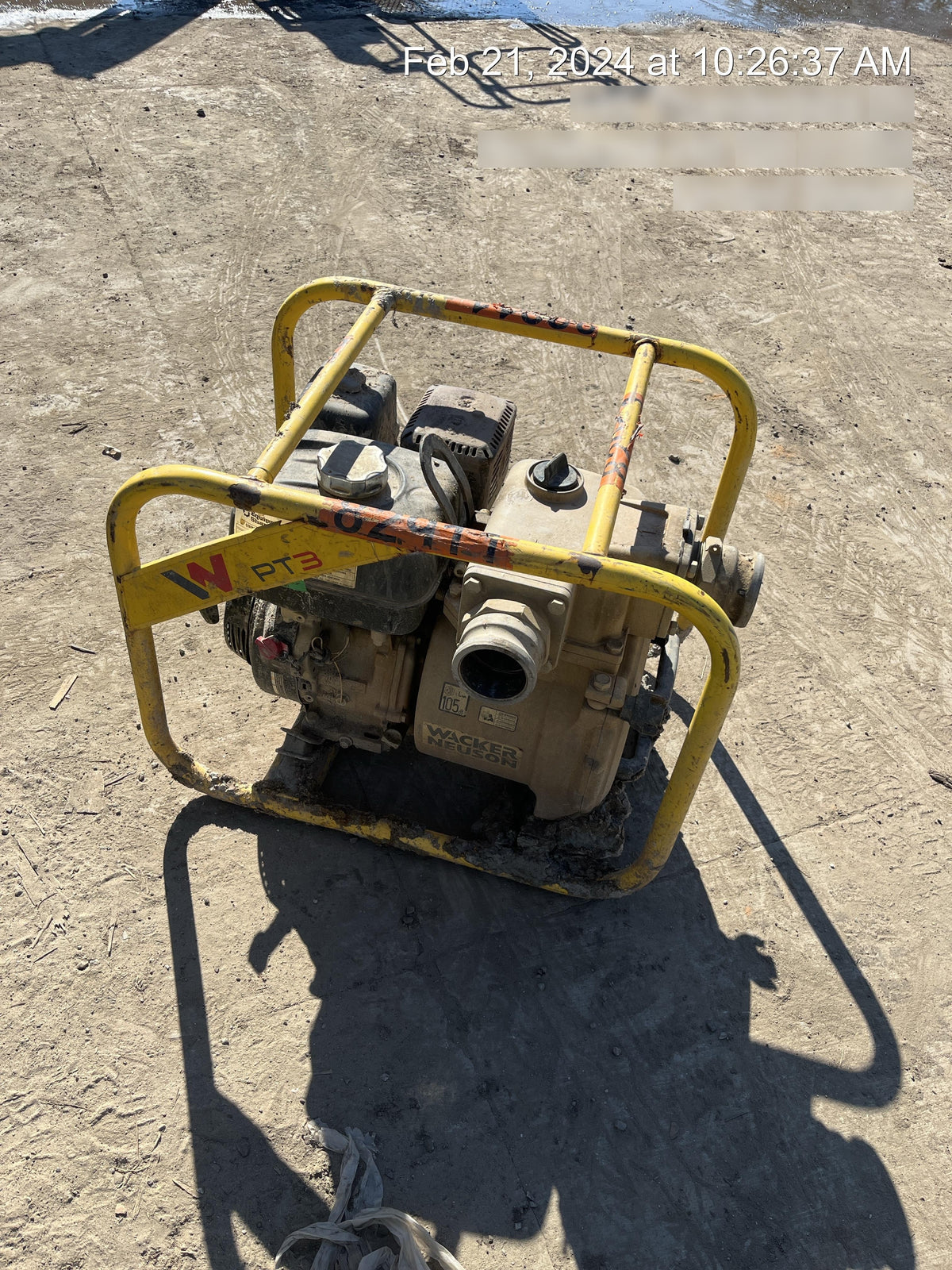 2020 WACKER NEUSON PT3A