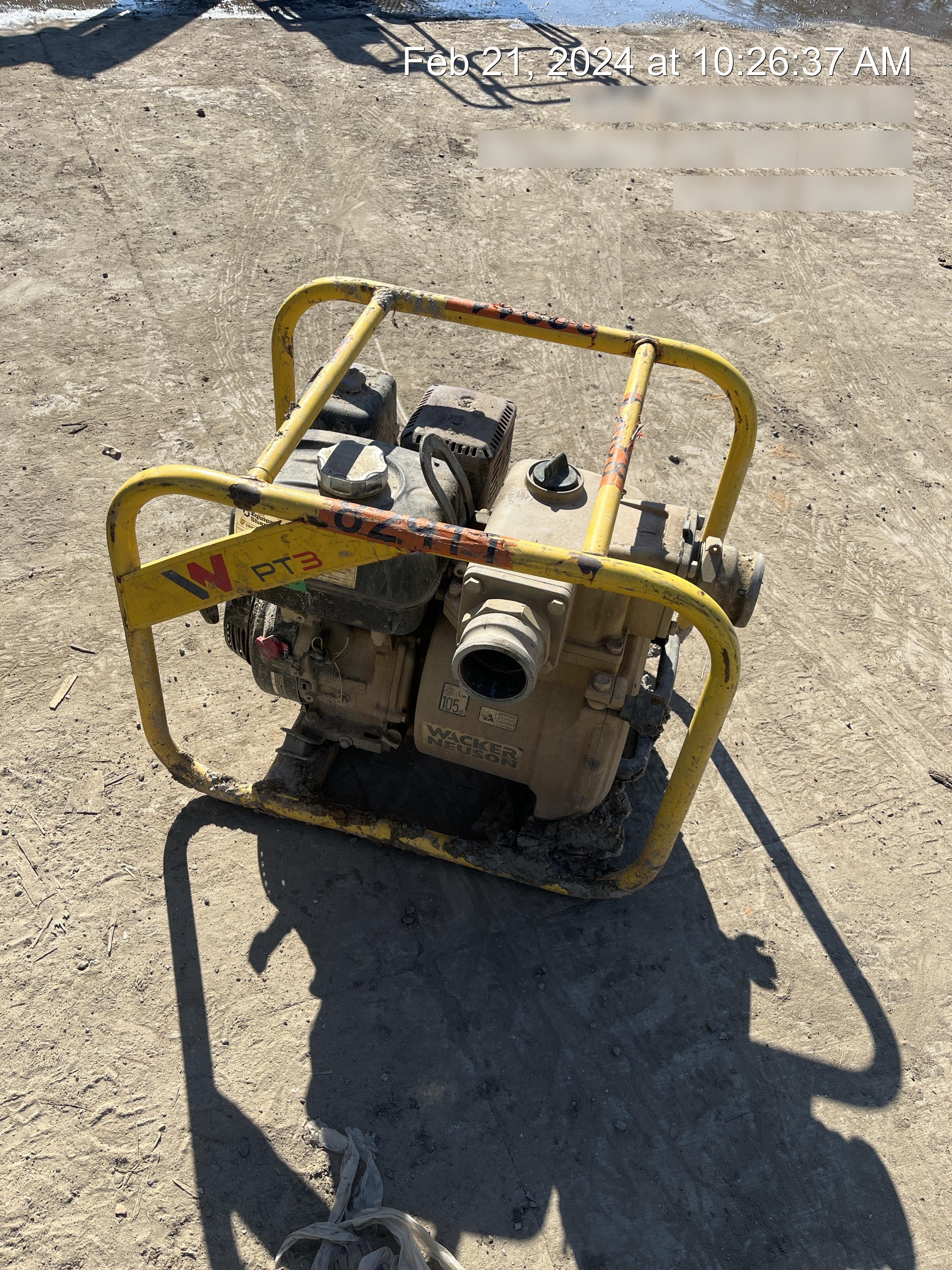 2020 WACKER NEUSON PT3A