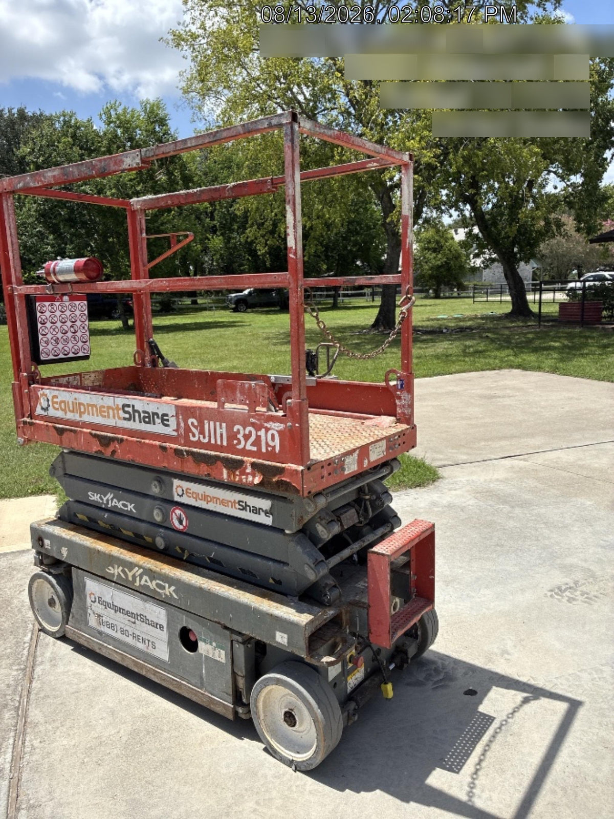 2018 SKYJACK SJIII-3219