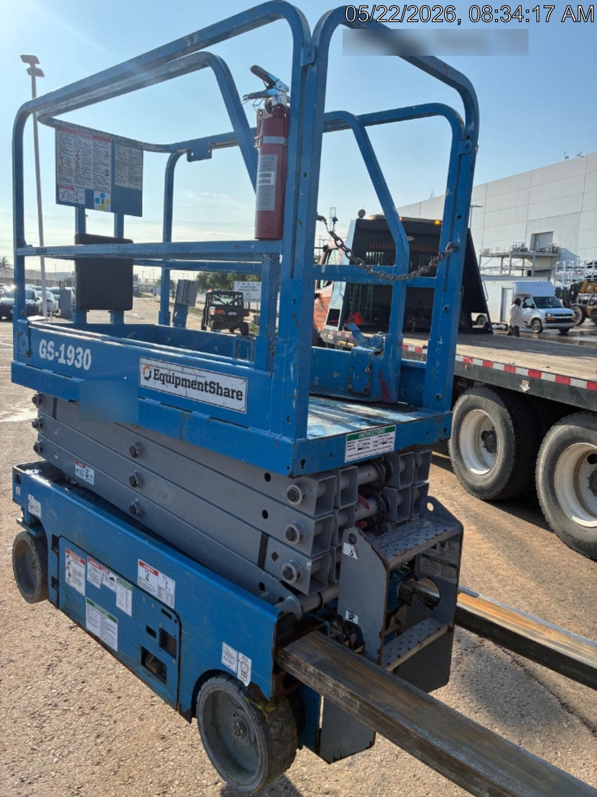 2019 Genie GS-1930 Fixed rails with chain Entry