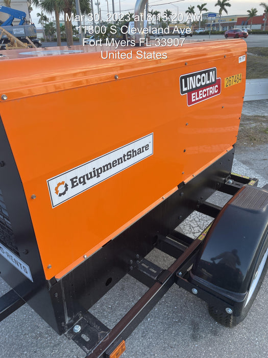 2022 Lincoln Electric LE400 Kubota V1505, Trlr, Cable Rack, Light Kit, ES Decals, T3