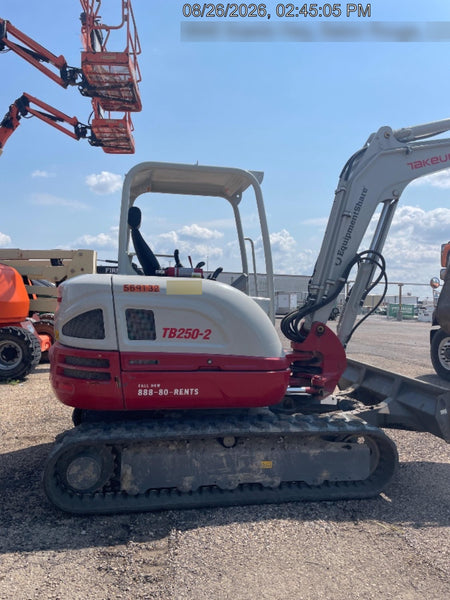 2025 TAKEUCHI TB250-2R