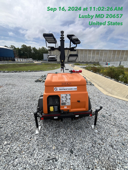 2023 Generac MLT2 Diesel, Flex Switch 120V Input, Powerzone Controller, (4) 320W LED Lights, 4kW Generator, 39.9 Gal Fuel Tank, 2" Ball, T3