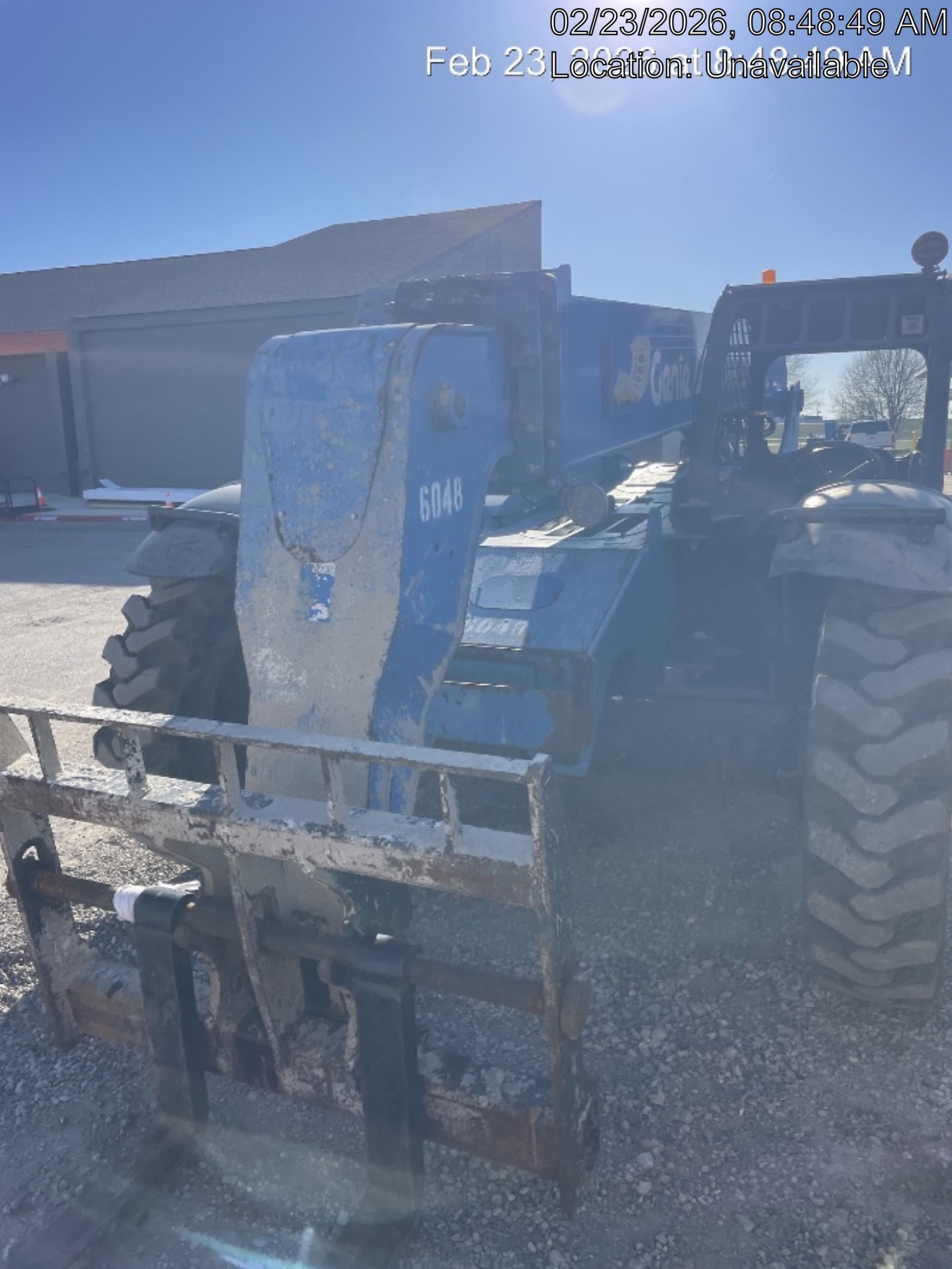 2017 Genie GTH-844 Genie GTH-844, Solid Tires, 60" carriage/forks, Open ROPS, Work Lights