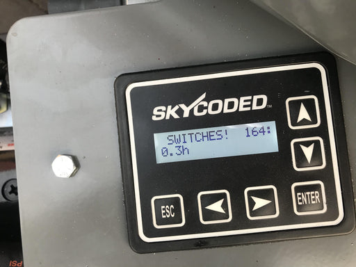 2020 Skyjack SJIII-3219 Solid NM Tires, Half height spring hinged entry gate, Dual Beacons, 800W Inverter