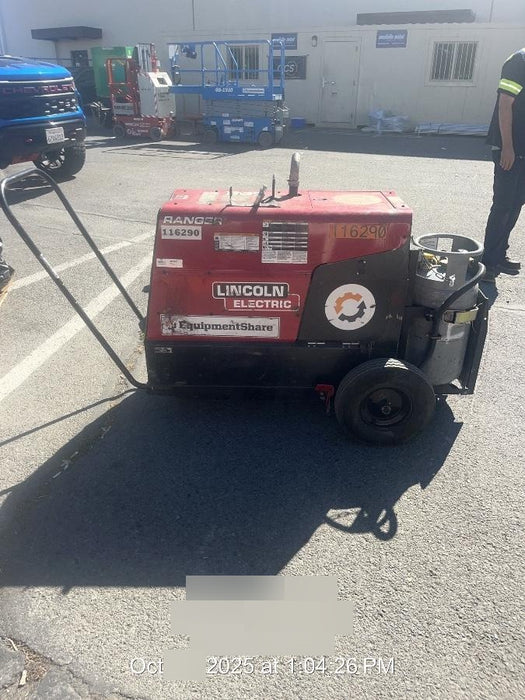 2020 Lincoln Electric Ranger 305 LPG K3430-1, Ranger 305 LPG, Undercarriage, Tank Holder & Strap, 10kw AC Gen, 25hp Kohler LPG Eng