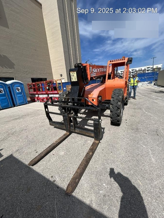 2019 Skytrak 6036 Canopy, Solid Tires, LED Work Lights, Beacon 50" Carriage, 48" Pallet Forks