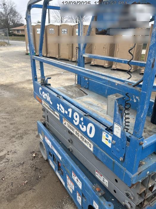 2018 Genie GS-1930 Genie GS-1930 w/Fixed Rail, Chain Entry