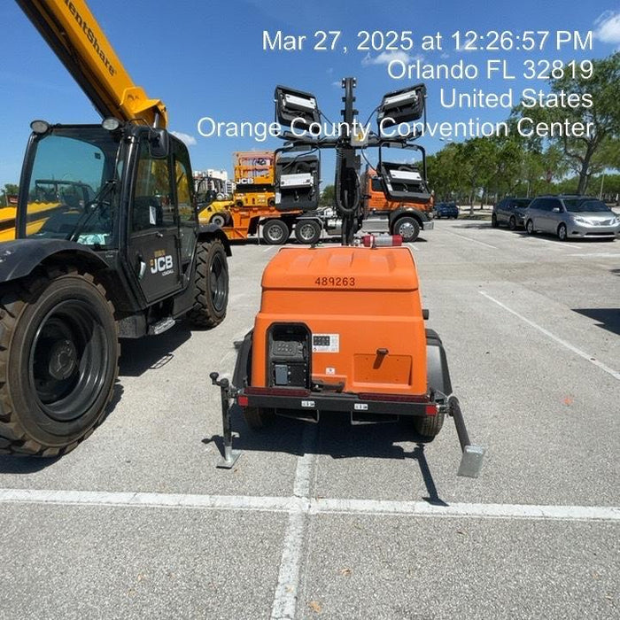 2025 Generac MLTS-4 Diesel, Mitsubishi L2E, 7.1 hp @1800 rpm, Flex Switch 120V Input, Powerzone Controller, (4) 320W LED Lights, 4kW Generator, 39.9 Gal Fuel Tank, 2" Ball, T3, ES Decals