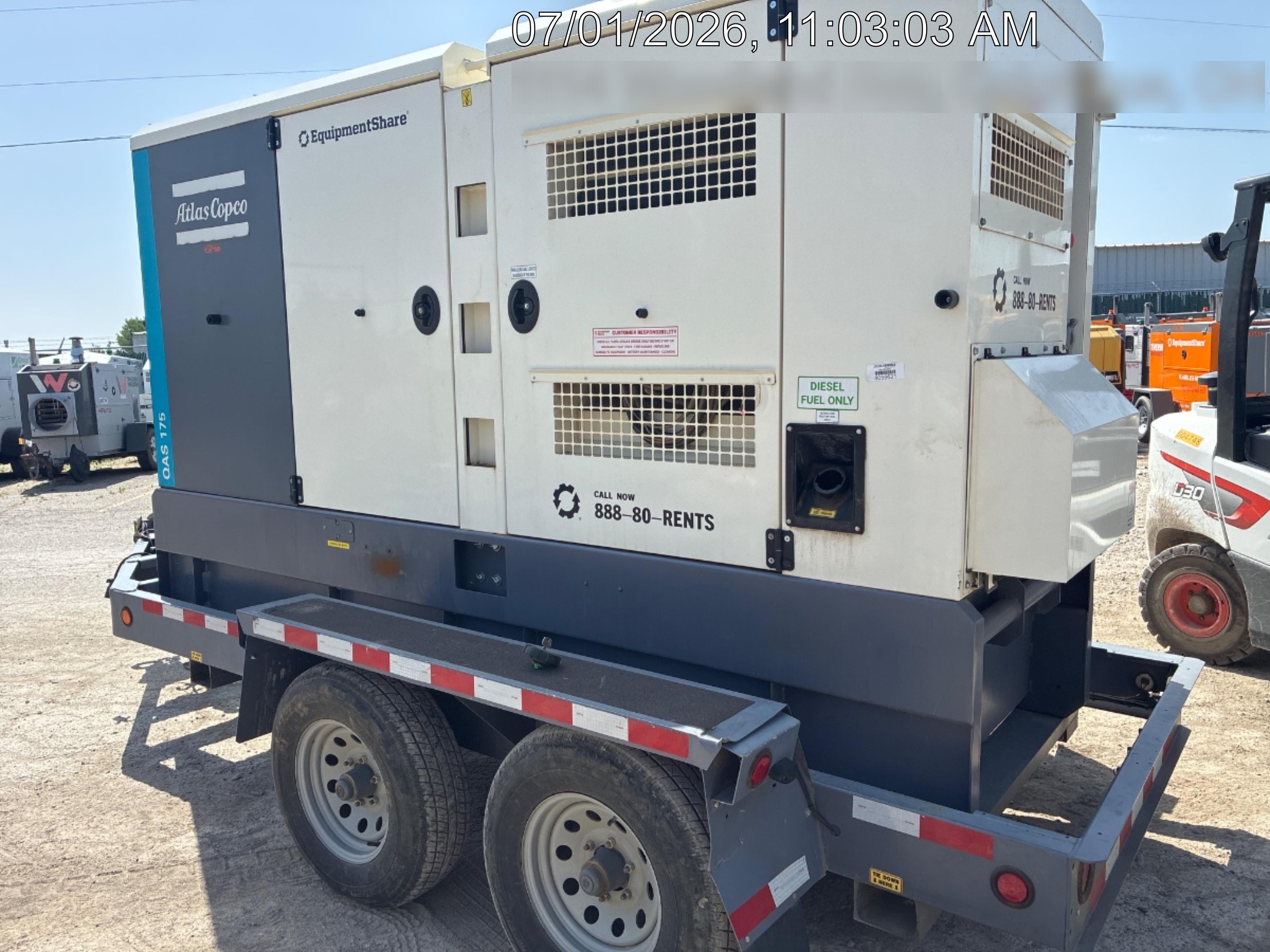 2023 ATLAS COPCO QAS 175