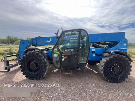 2019 Genie GTH-844 Genie GTH-844 w/Enclosed Cab w/HVAC, Work Lights, Solid Tires, Beacon, 60" Carriage and Forks