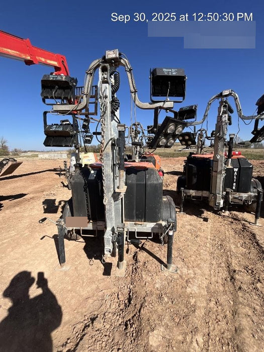 2024 Wanco WLTT-4MM4K Diesel, Deep Sea Controller, Shore Power Plug, Auto Start, (4) 350W LED Floodlights, 4kW Generator, 60 Gal Fuel Tank, 2" Ball, T3