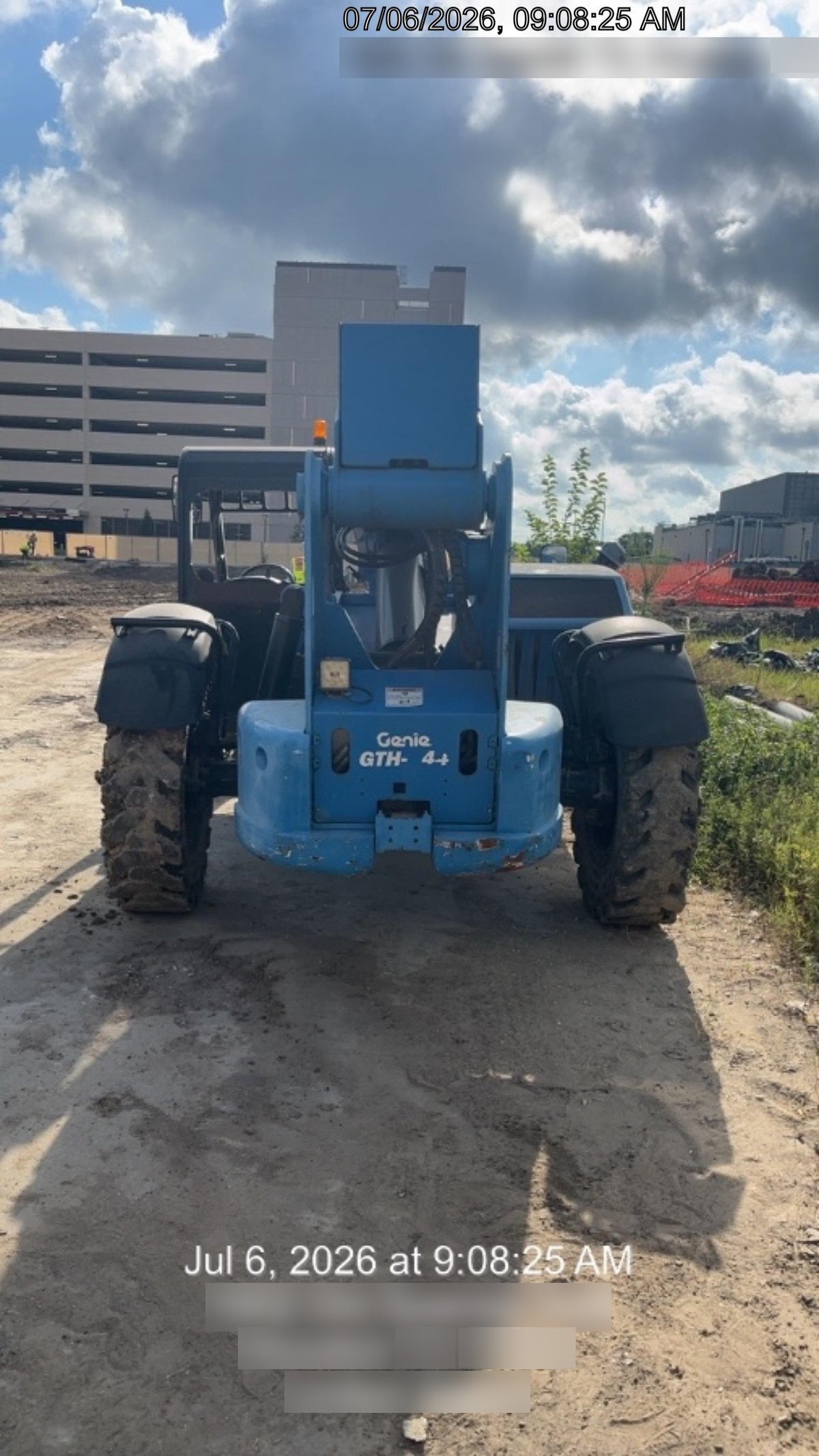 2017 Genie GTH-844 Genie GTH-844, Solid Tires, 60" carriage/forks, Open ROPS, Work Lights