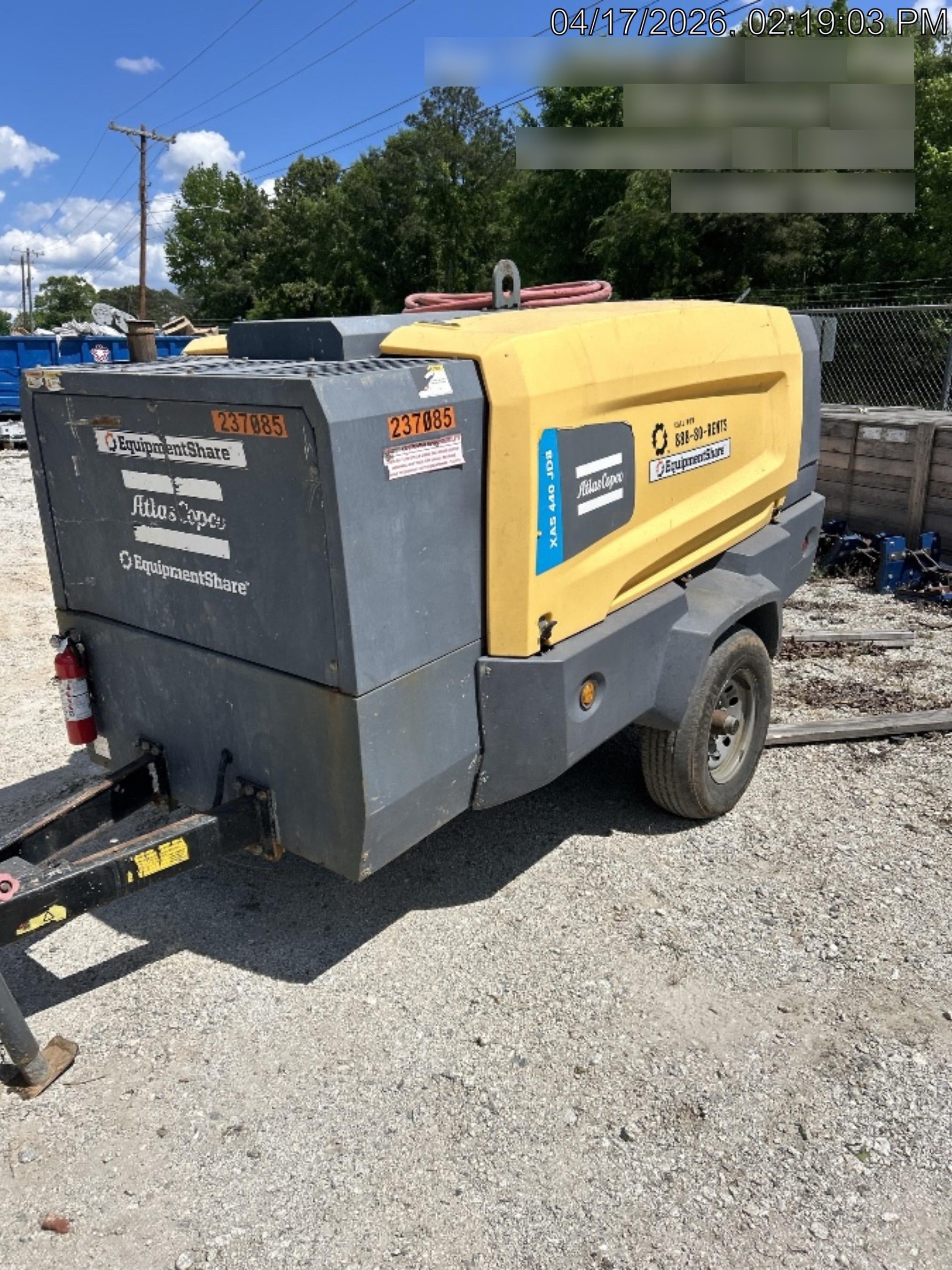 2022 ATLAS COPCO XAS440