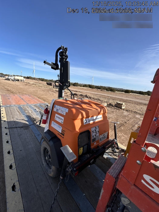 2024 Generac MLT2 Diesel, Flex Switch 120V Input, Powerzone Controller, 
(4) 320W LED Lights, 4kW Generator, 39.9 Gal Fuel Tank, 2" Ball, T3