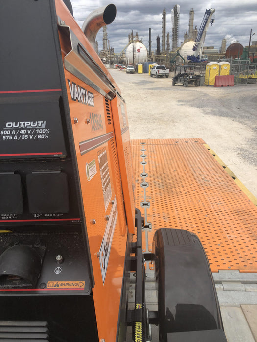 2021 Lincoln Electric Vantage 549X Ready Pak 3, ORANGE (includes trailer, cable rack, fender light kit)