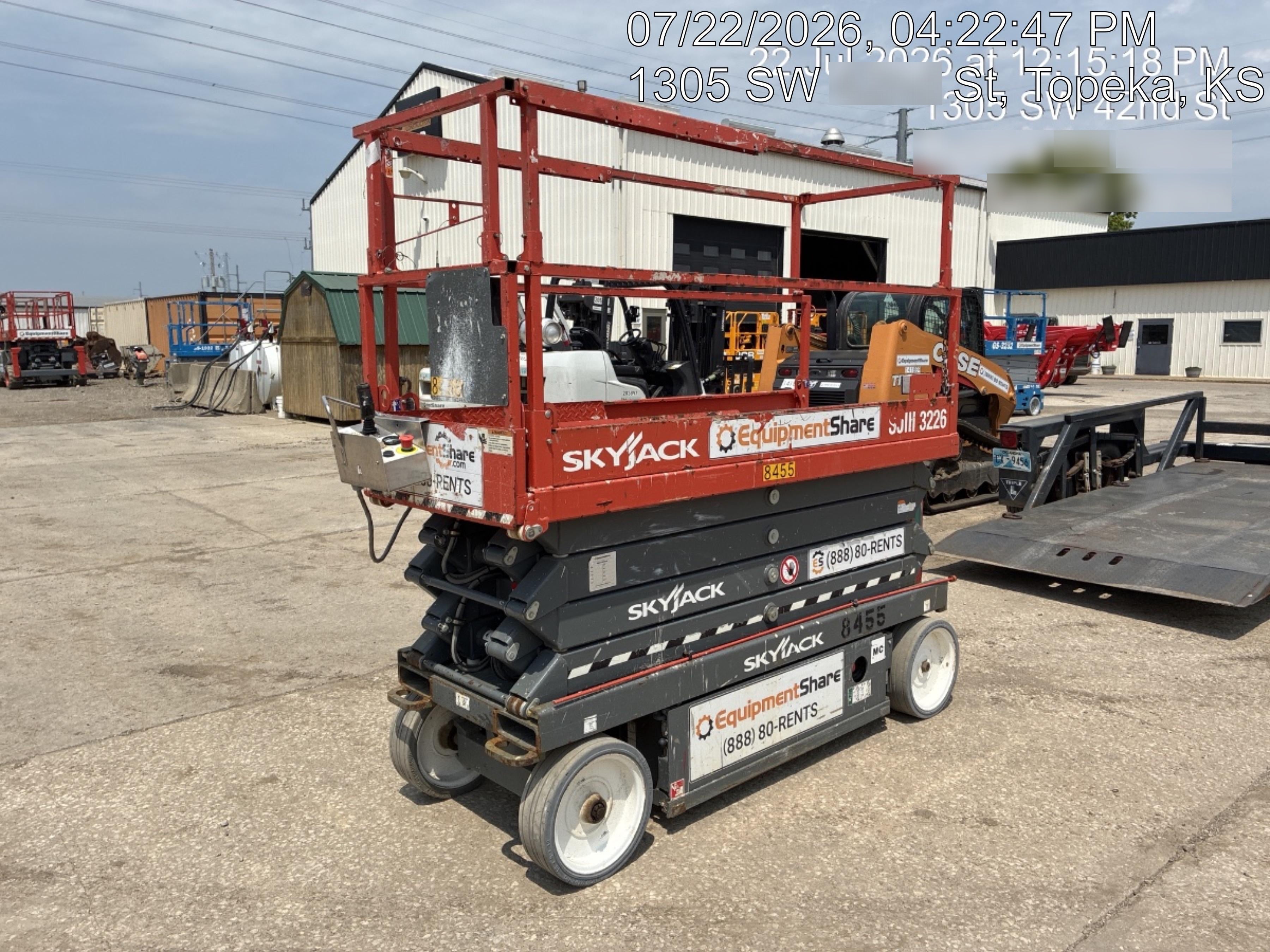 2018 Skyjack SJIII-3226 Skyjack SJIII3226 Scissor Lift w/Trojan Batteries