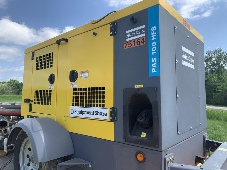 2020 ATLAS COPCO PAS 100 HF CS Enclosed