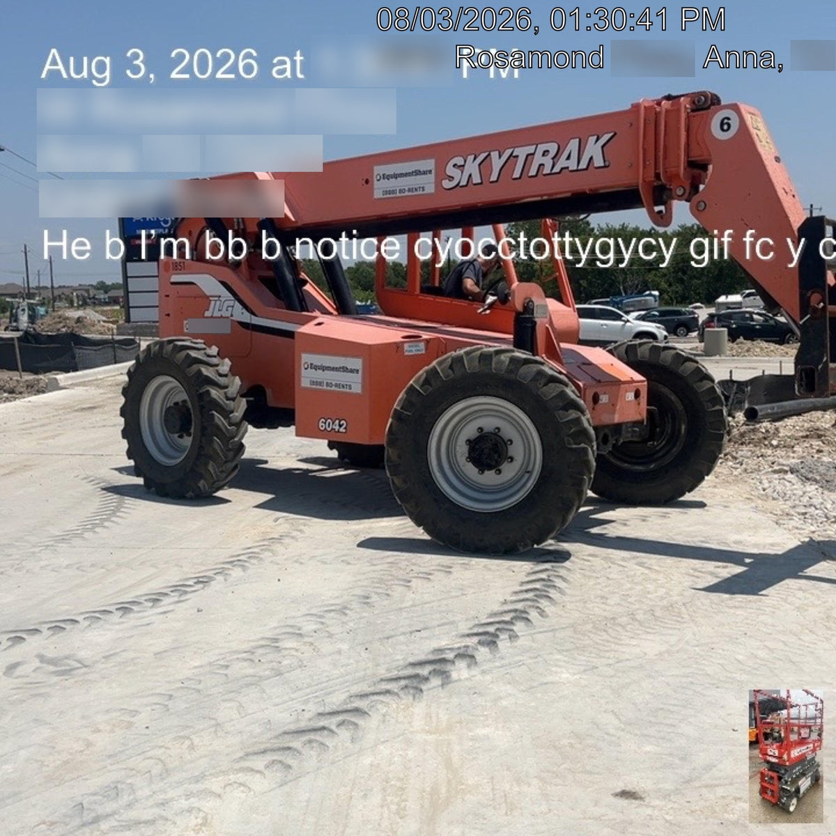 2007 SKYTRAK 6042