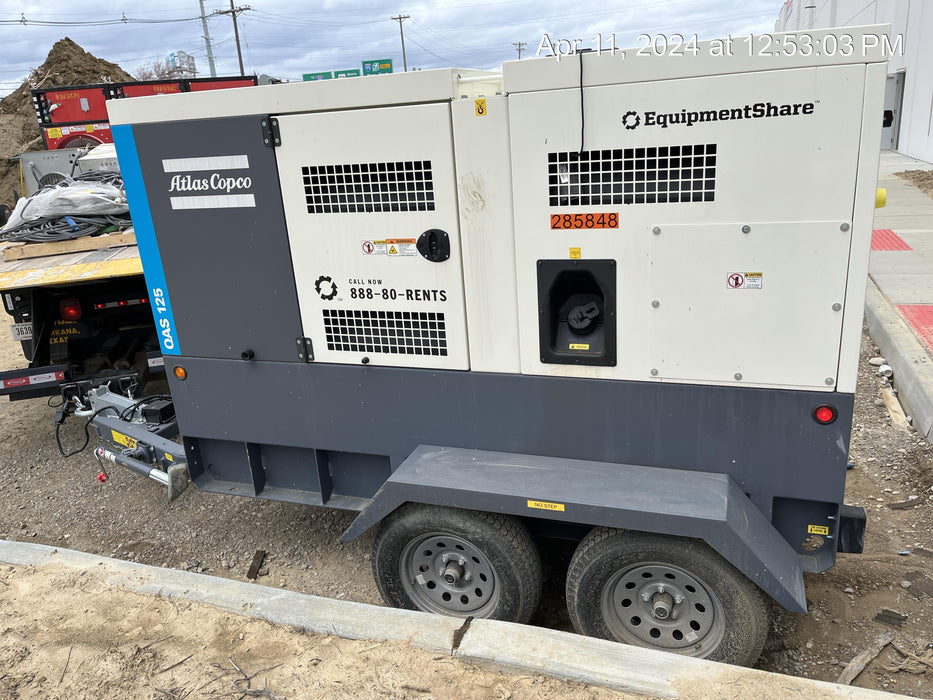 2022 ATLAS COPCO QAS 125