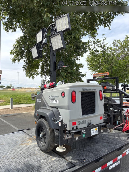 2024 Wacker Neuson LTT4 Diesel, Kohler KDW702, Deep Sea Controller, Auto Start, LED 320W, Bypass Outlet, T3