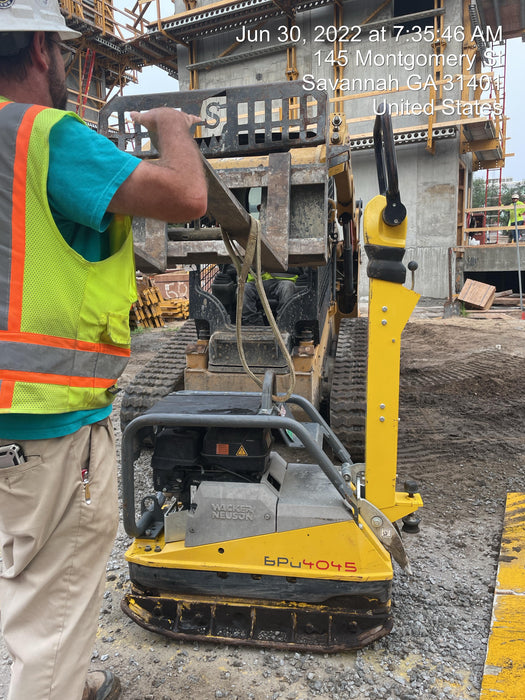 2021 Wacker Neuson BPU4045A Vibroplate