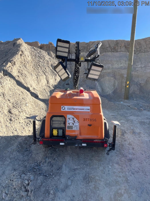 2023 Generac MLT2 Diesel, Flex Switch 120V Input, Powerzone Controller, 
(4) 320W LED Lights, 4kW Generator, 39.9 Gal Fuel Tank, 2" Ball, T3